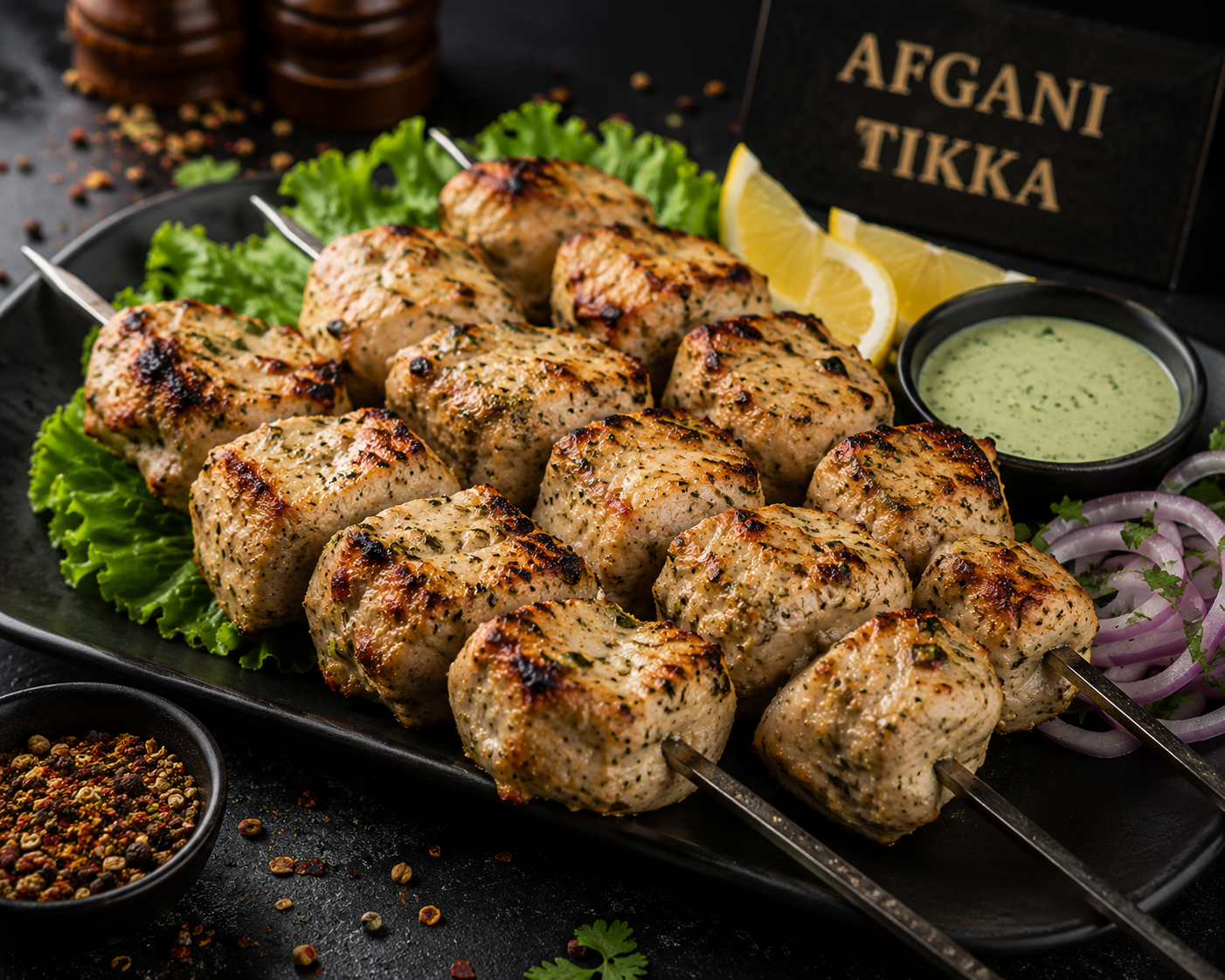 Afghani Chicken Tikka